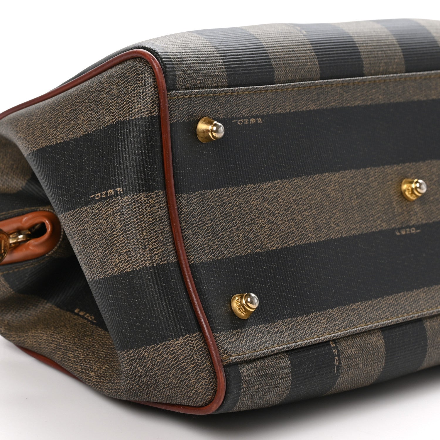 Fendi Pequin Spalmati Boston Cuoio 8 of 10