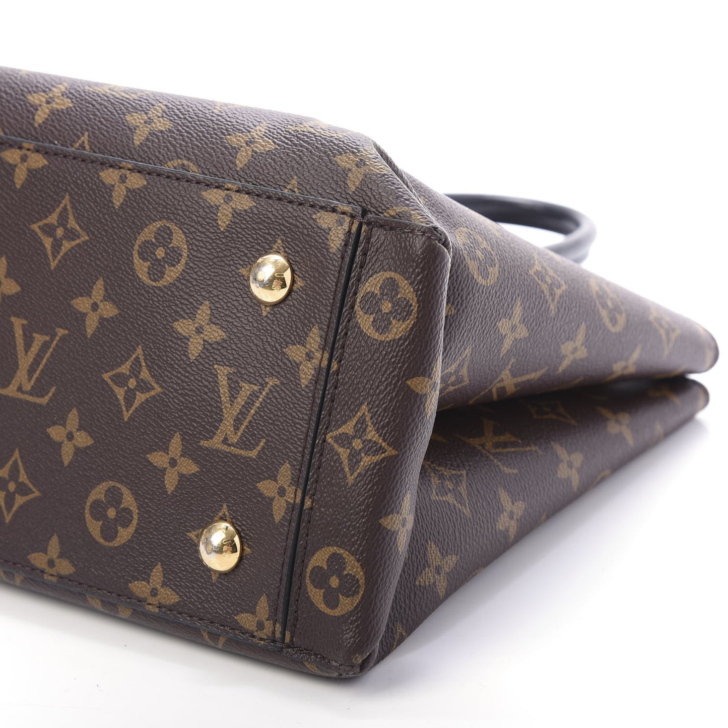 Monogram Flower Tote Black
