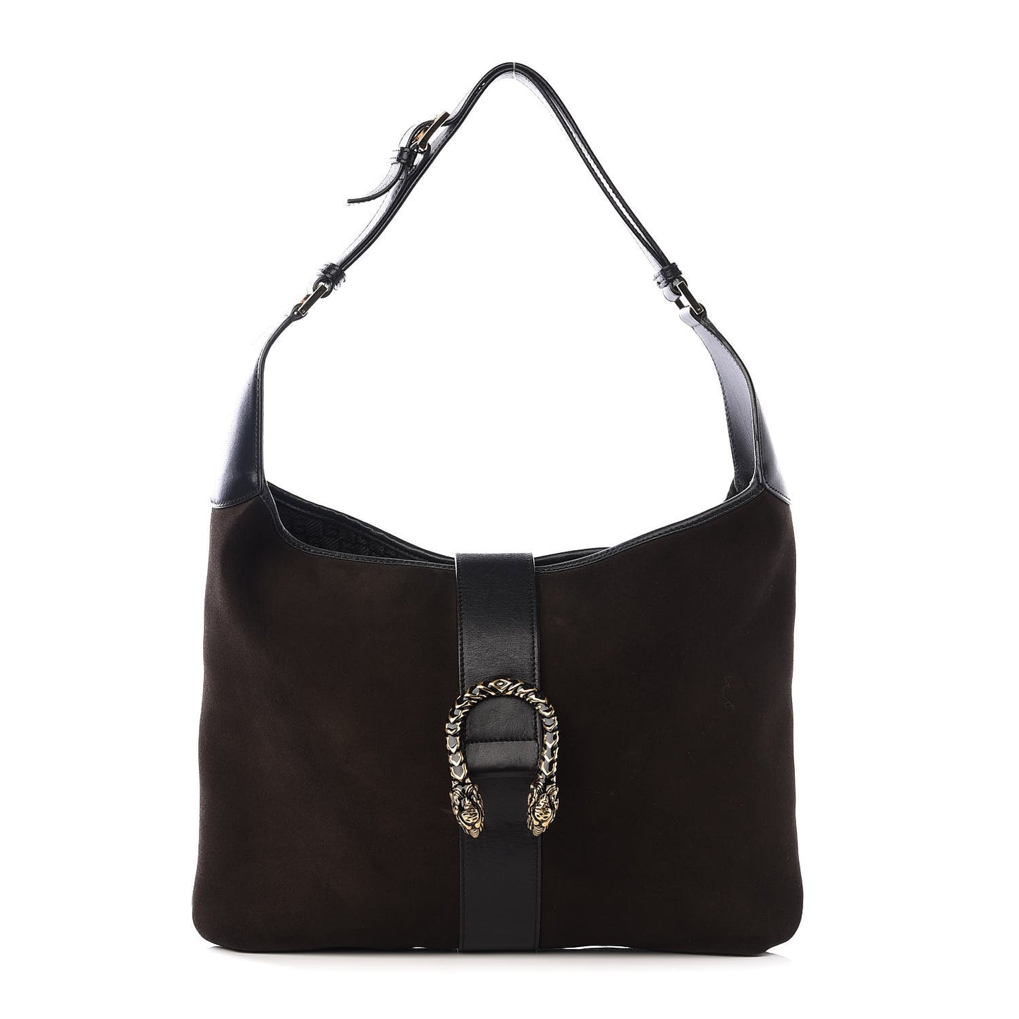 Suede Dionysus Hobo Brown