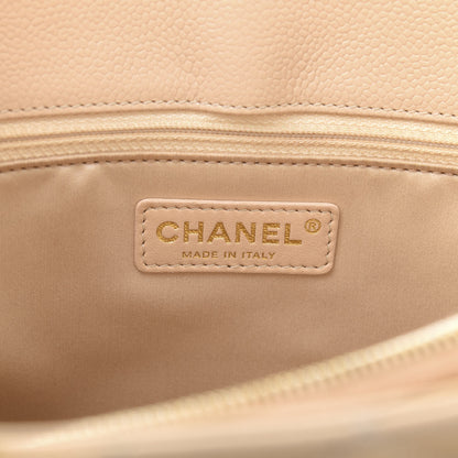 Chanel Caviar Quilted Grand Shopping Tote GST Beige Clair 8 of 10