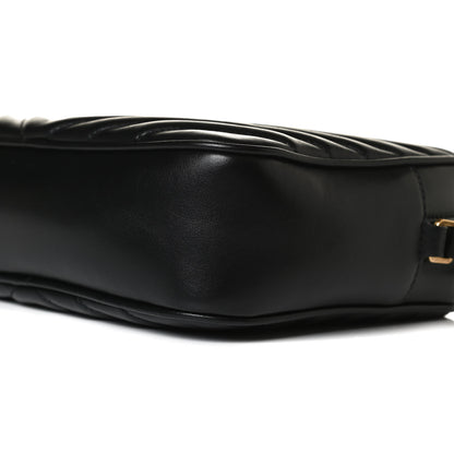Saint Laurent Calfskin Matelasse Monogram Lou Camera Bag Black 10 of 13