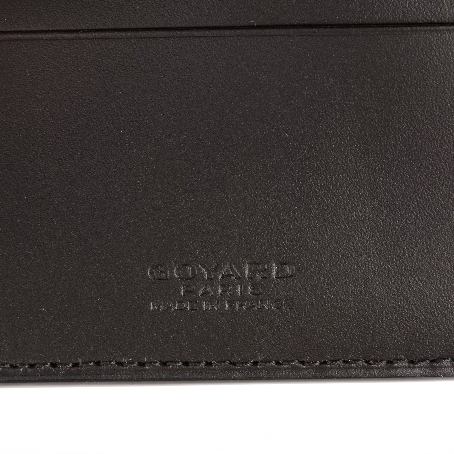 Goyardine Bi-Fold Wallet Black