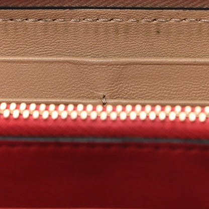 Valentino Garavani Nappa Rockstud Spike Zip Around Wallet Camel Rose 10 of 12