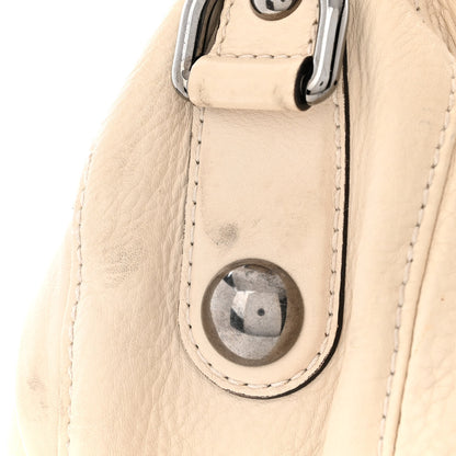 Gucci Pebbled Calfskin Medium Icon Bit Shoulder Bag Ivory 15 of 17