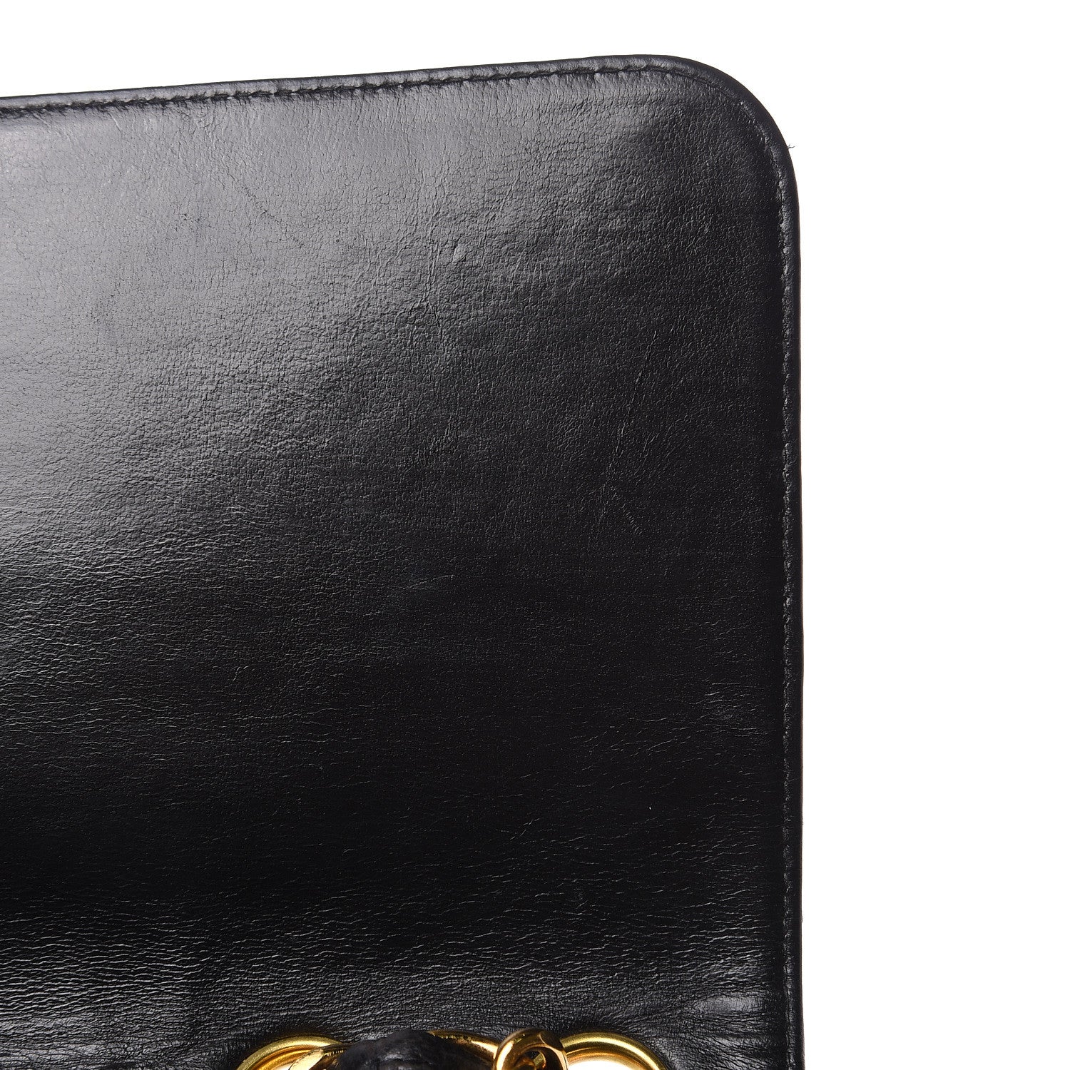 Chanel Lambskin Quilted Jumbo Single Flap Black 11 of 20
