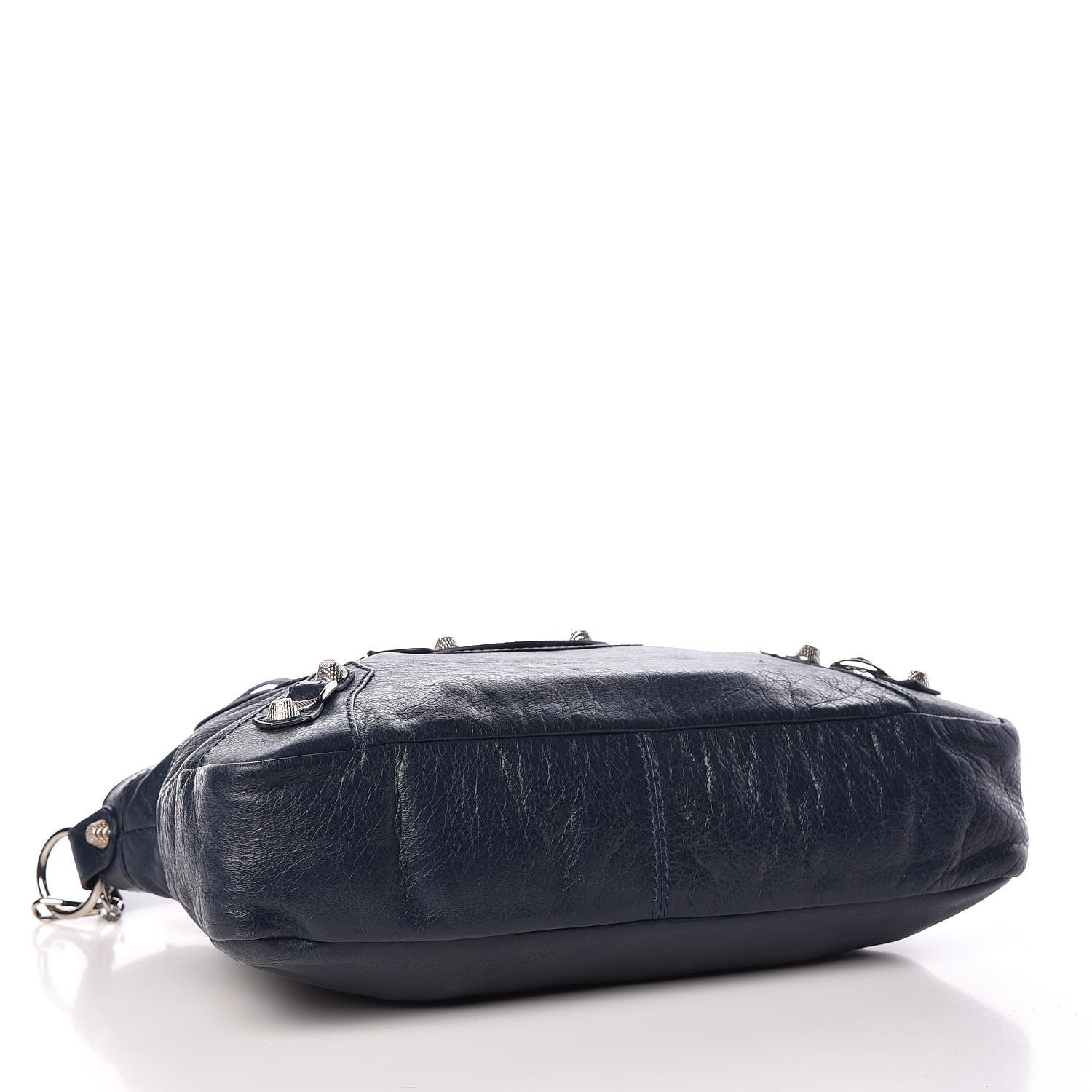 Balenciaga Agneau Giant 12 Silver Hardware Town Bleu Obscur 4 of 10