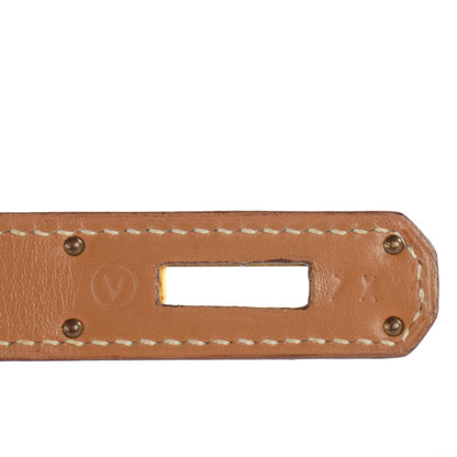 Hermes Chamonix Kelly Retourne 32 Natural 3 of 22