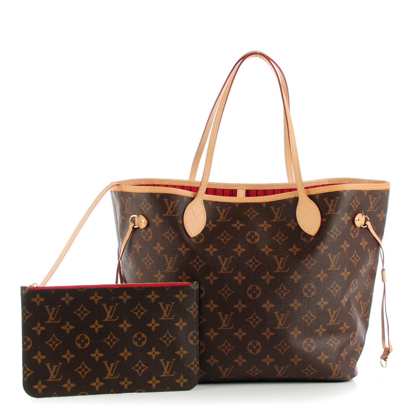 Monogram Neo Neverfull MM Cherry