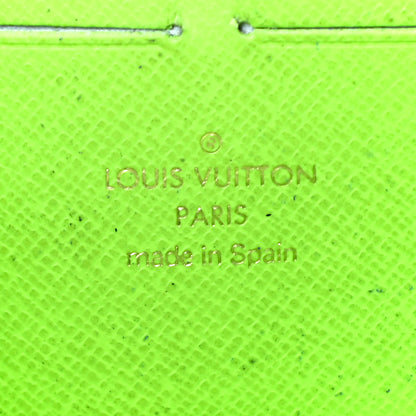 Louis Vuitton Monogram Graffiti Zippy Wallet Green 6 of 17