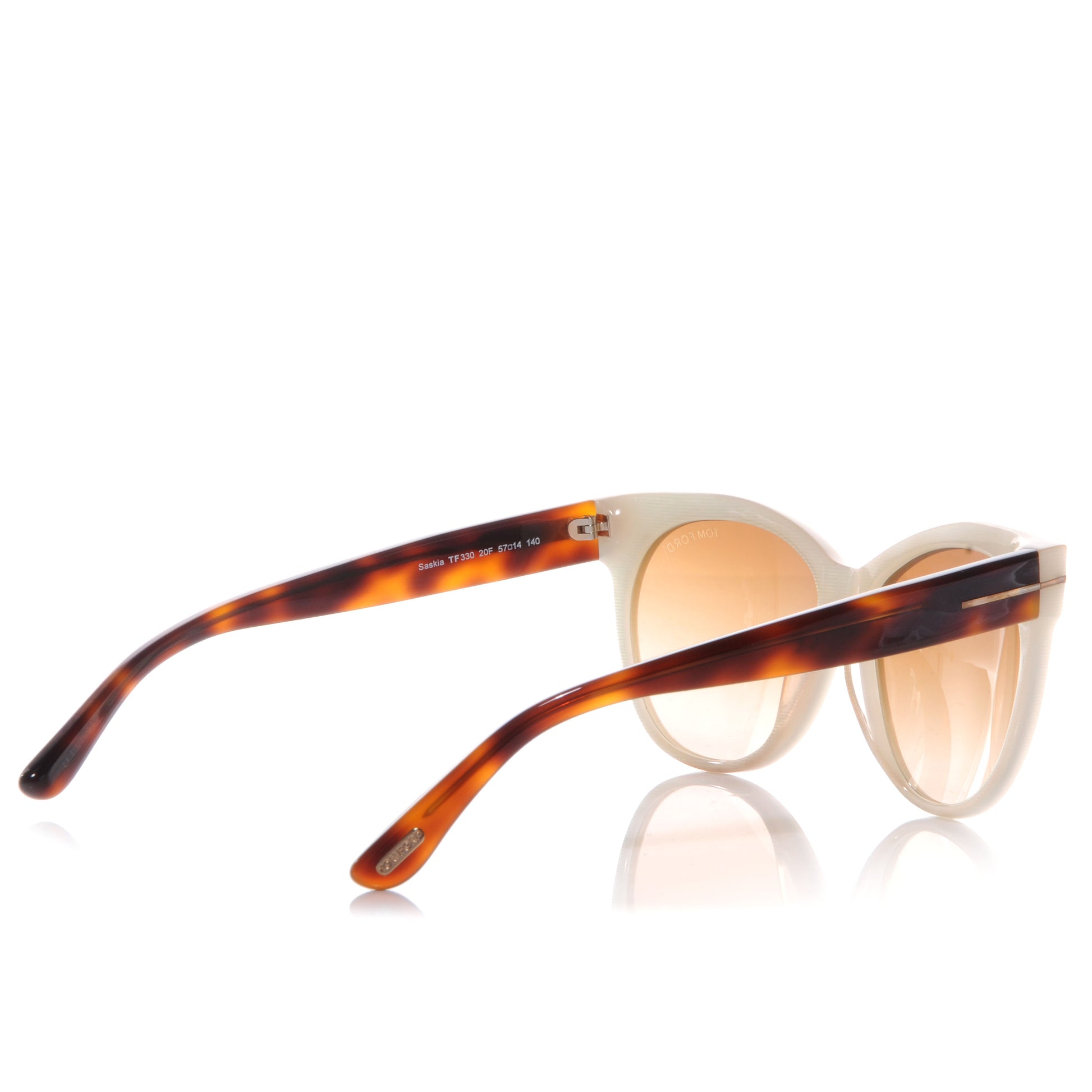 Tom Ford Saskia Sunglasses Havana Brown 2 of 4