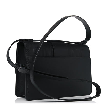 Christian Dior Ultra Matte Grained Calfskin 30 Montaigne Flap Bag Black 3 of 13