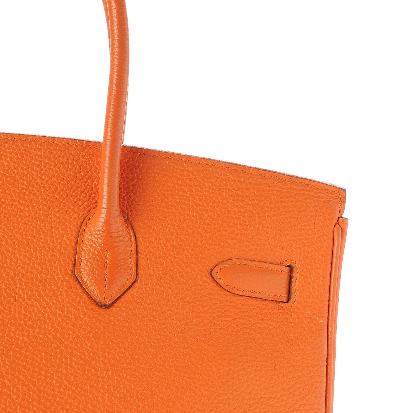 Togo Birkin 35 Orange
