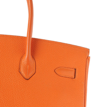 Hermes Togo Birkin 35 Orange 35 of 38