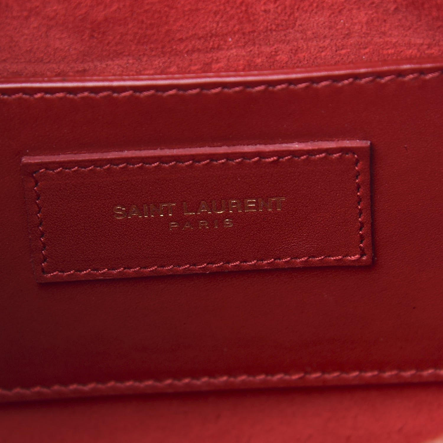 Saint Laurent Calfskin Classic Baby Duffle Red 5 of 9