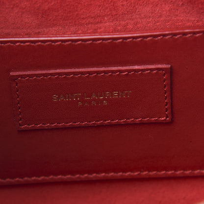 Saint Laurent Calfskin Classic Baby Duffle Red 5 of 9