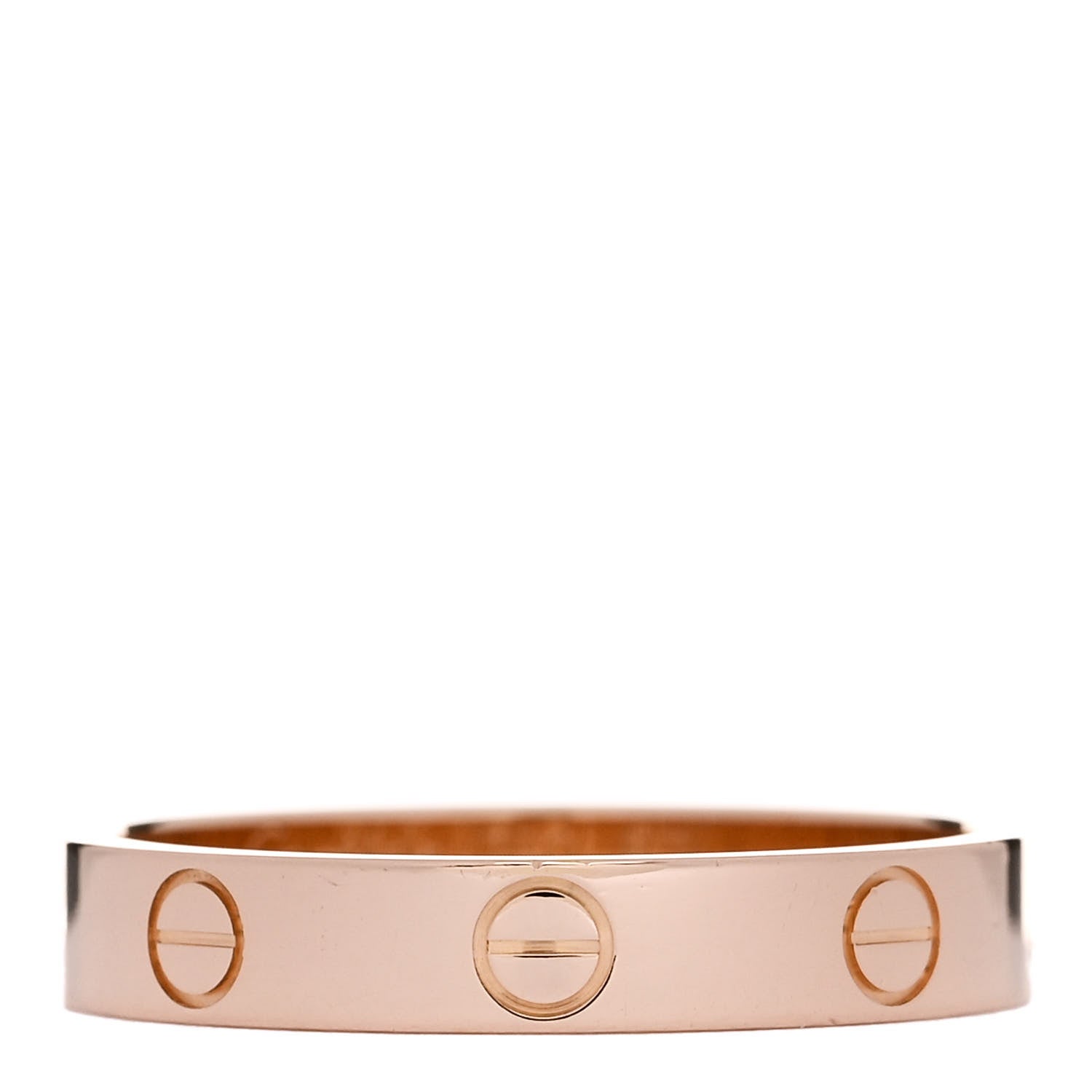Cartier 18K Pink Gold 3.5mm LOVE Wedding Band Ring 57 8 1 of 6