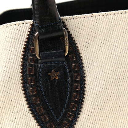 Fendi Canvas Bag De Jour Tote Natural 10 of 12