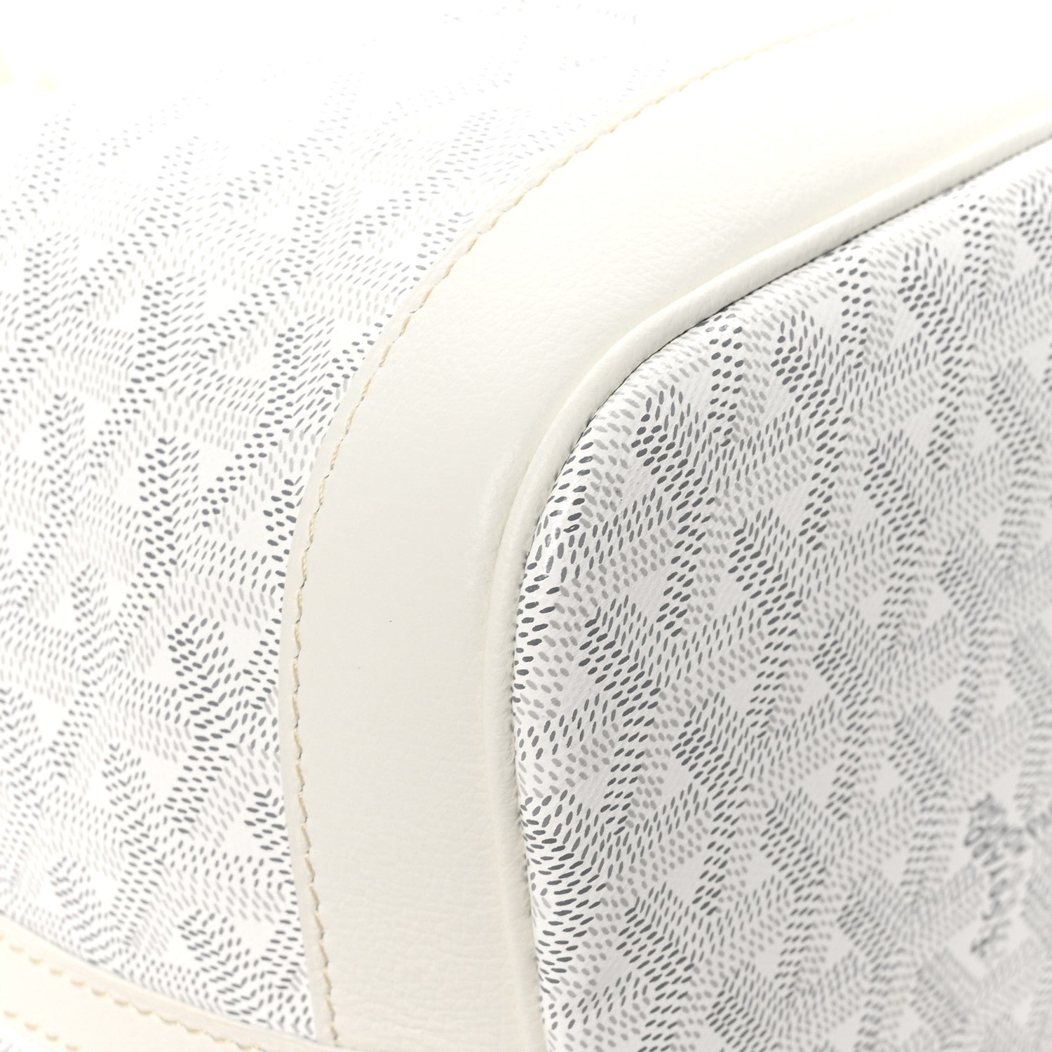 Goyard Goyardine Petit Flot Bucket Bag PM White 8 of 12