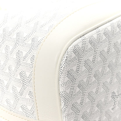 Goyard Goyardine Petit Flot Bucket Bag PM White 8 of 12
