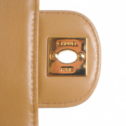 Chanel Lambskin East West Chocolate Bar Flap Beige 7 of 9