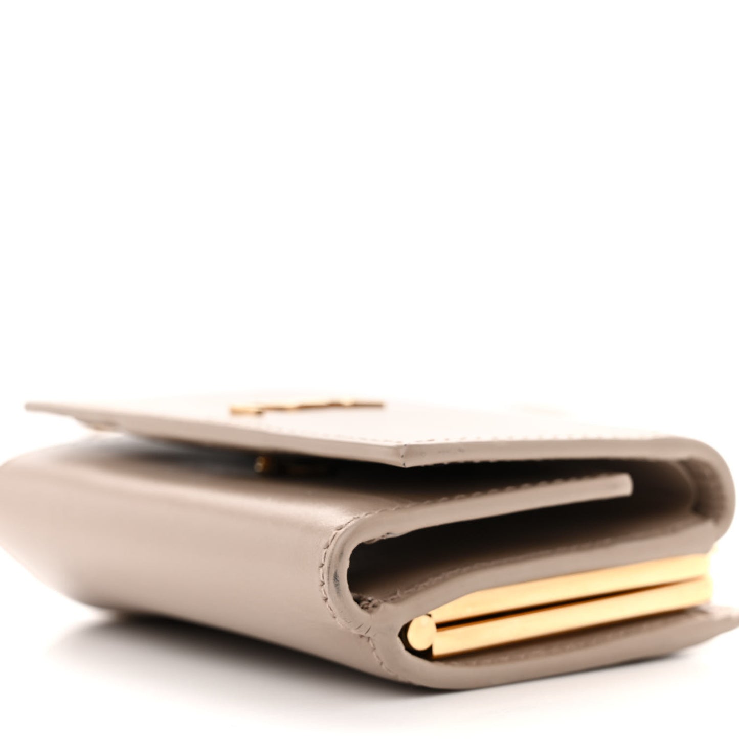 Smooth Calfskin Monogram Rider Belt Bag Taupe