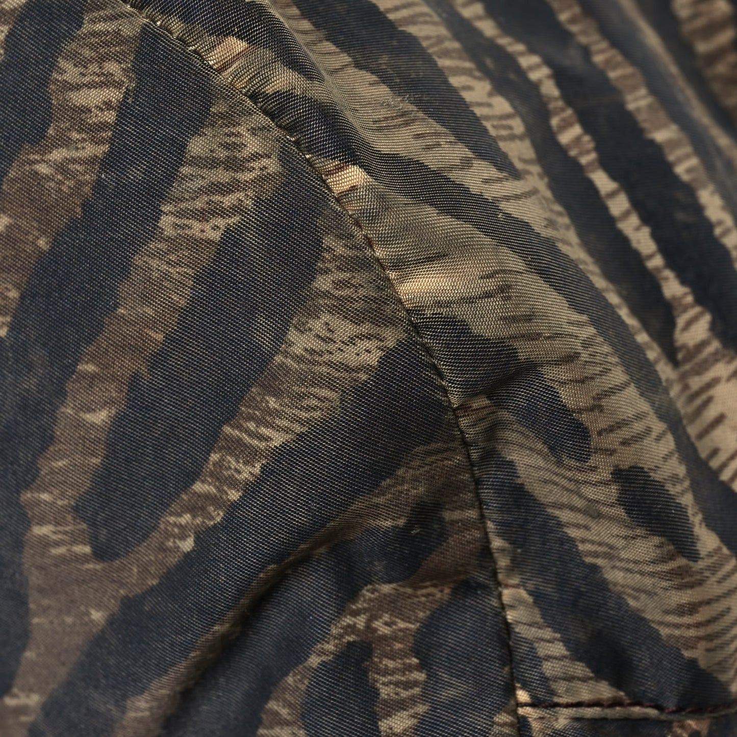 Tessuto Tiger Print Cinch Backpack Brown