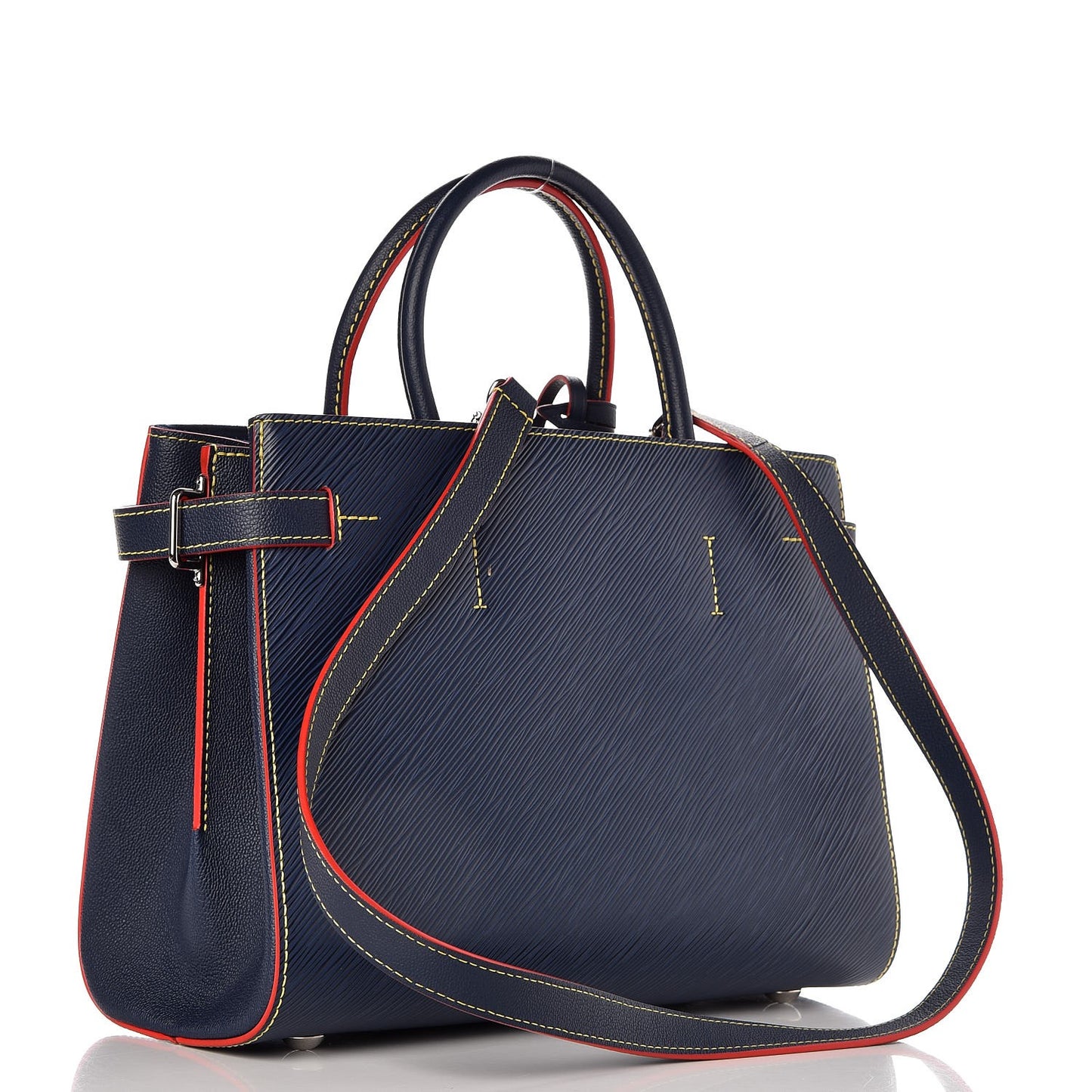 Epi Twist Tote Indigo