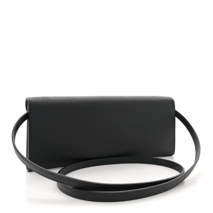 Hermes Epsom Maillon Wallet To Go Black 3 of 11