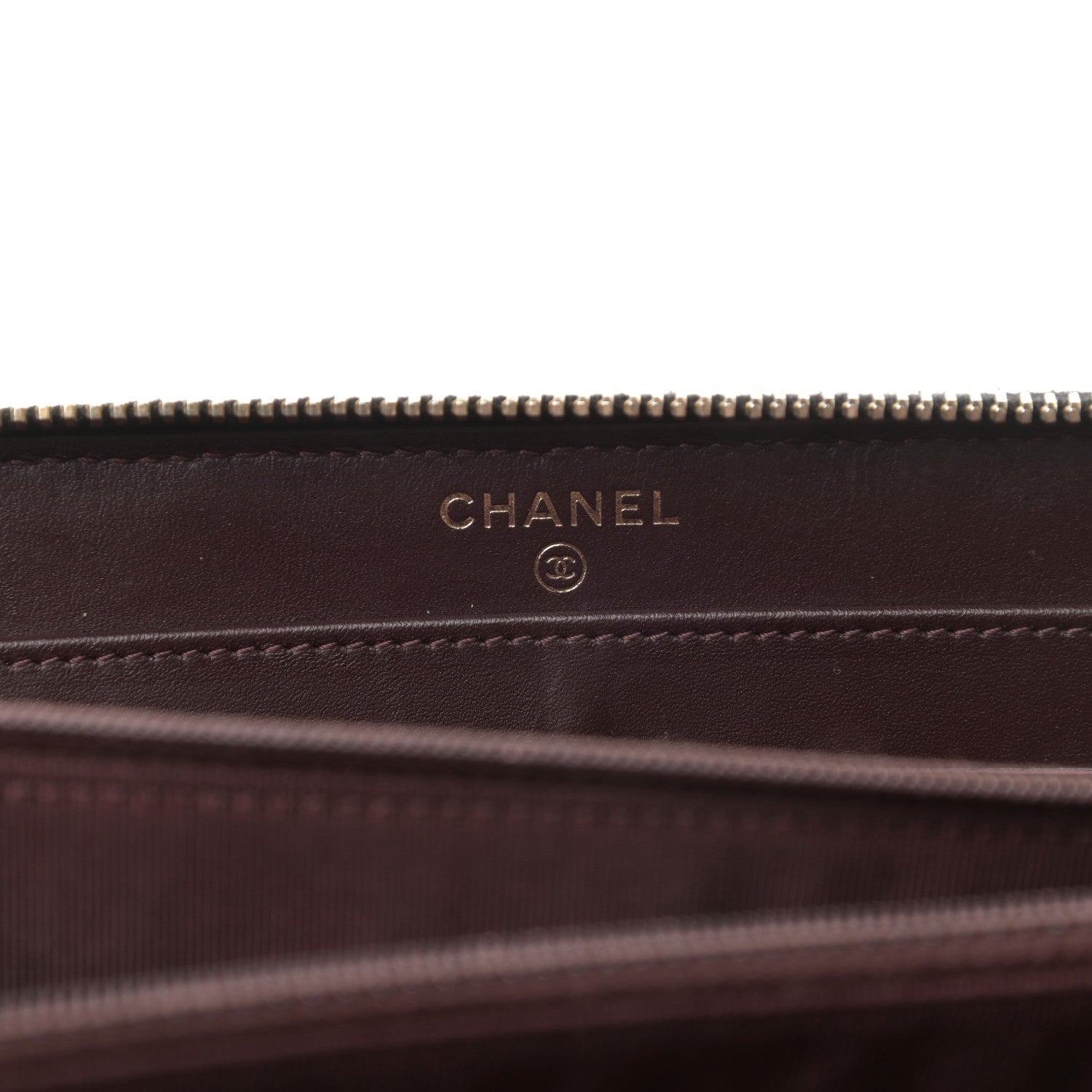 Chanel Caviar Quilted Large Gusset Zip Around Wallet Black 6 of 9