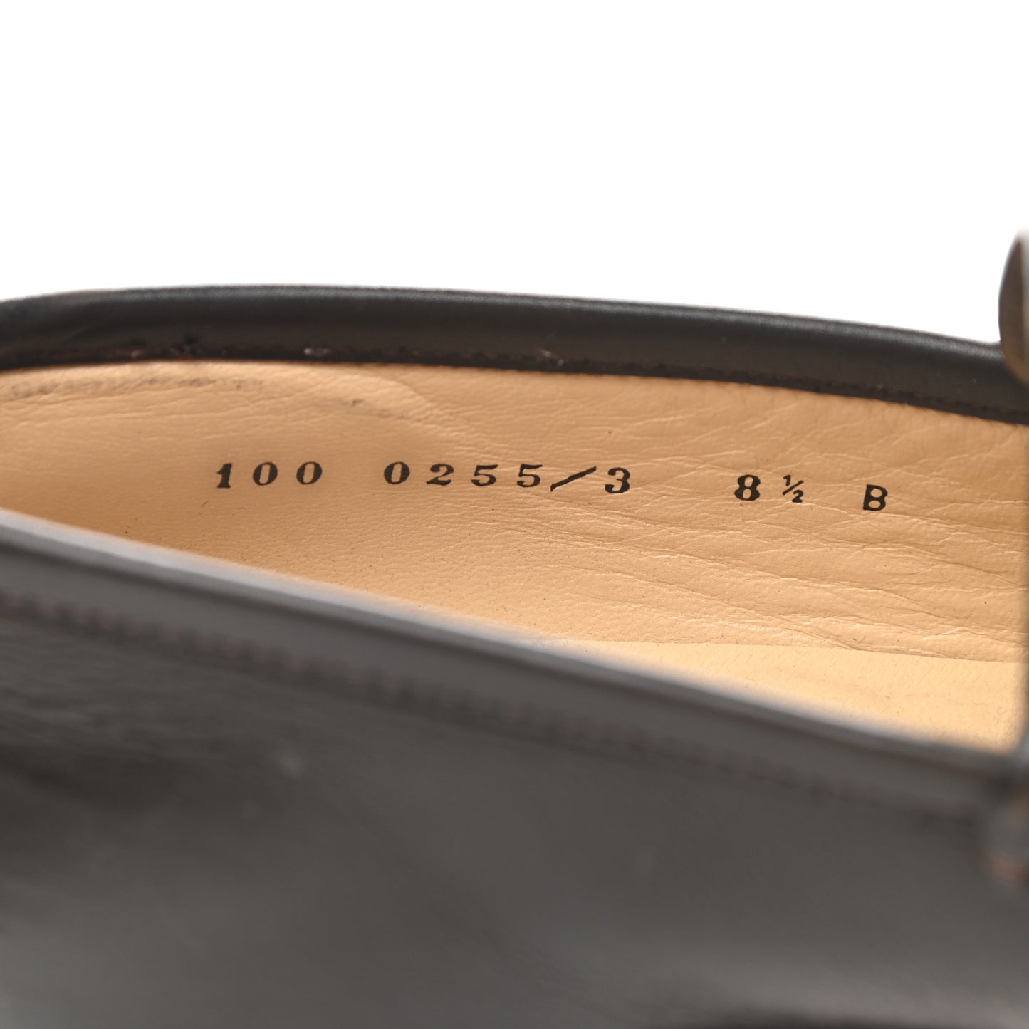Calfskin Mens Horsebit Loafers 8.5 Marrone