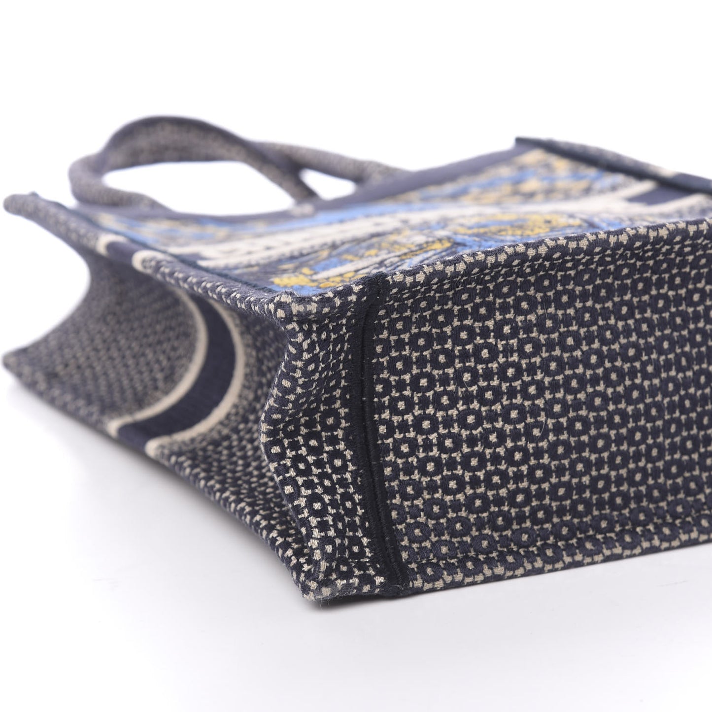 Canvas Embroidered Vertical L'Etoile Book Tote