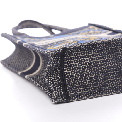 Christian Dior Canvas Embroidered Vertical L'Etoile Book Tote 9 of 11