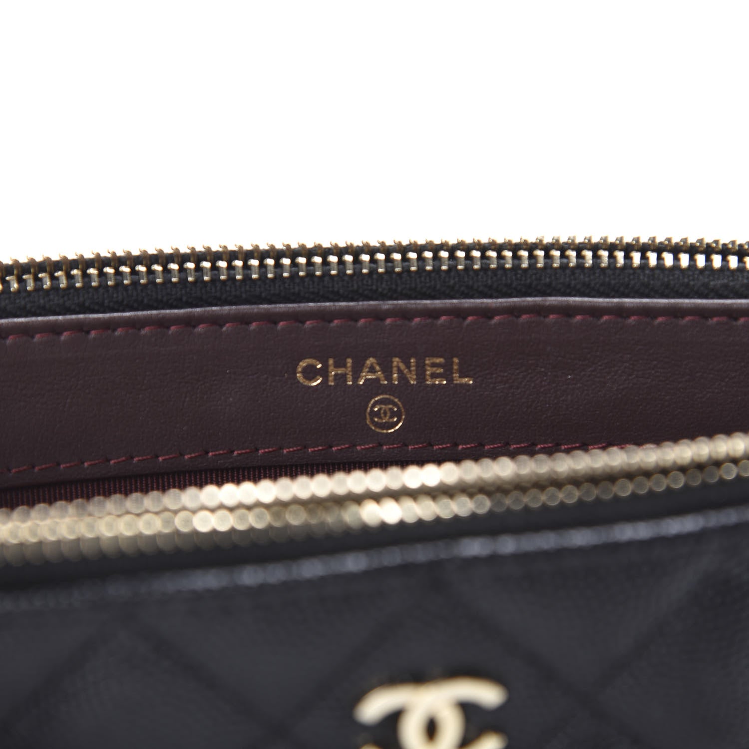 Chanel Caviar Quilted Small Clutch With Chain Black 8 of 12