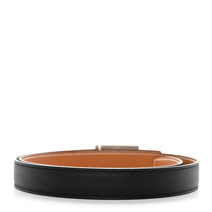 Hermes Epsom Swift 24mm Collier De Chien CDC Belt 90/36 Black Gold 2 of 6