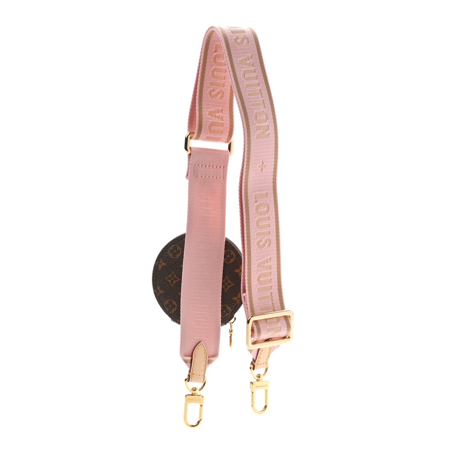 Louis Vuitton Monogram Multi Pochette Accessories Bandouliere Shoulder Strap Rose Clair 2 of 5
