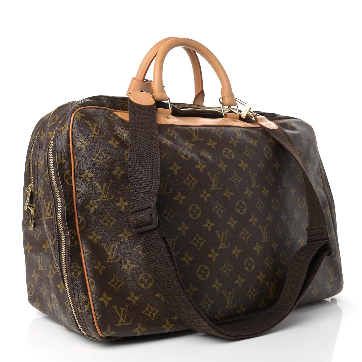 Louis Vuitton Monogram Alize 2 Compartment Luggage 4 of 12