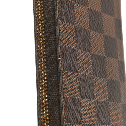 Louis Vuitton Damier Ebene Clemence Wallet 8 of 9