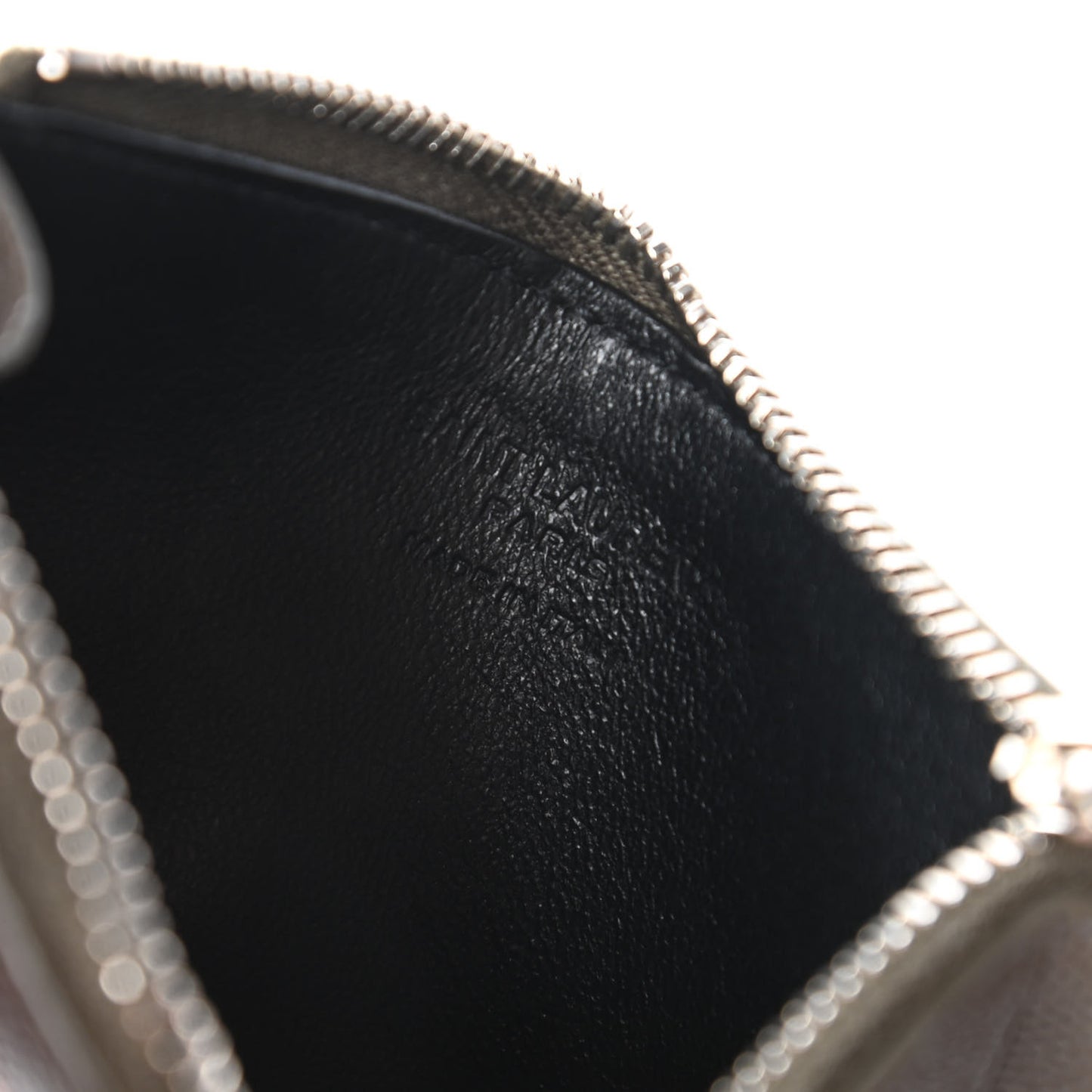 Graine De Poudre 5 Fragments Zip Pouch Card Holder Olive