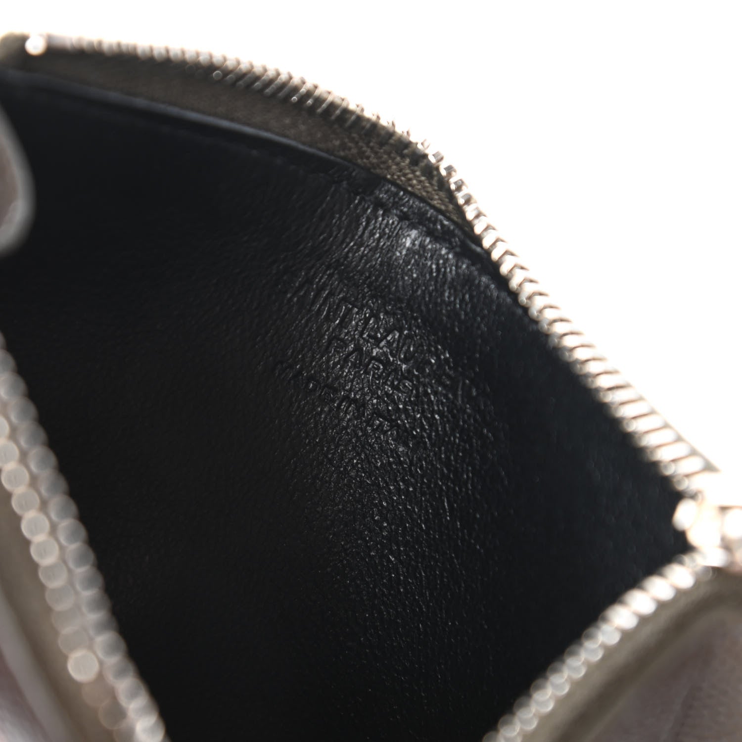 Saint Laurent Graine De Poudre 5 Fragments Zip Pouch Card Holder Olive 8 of 11