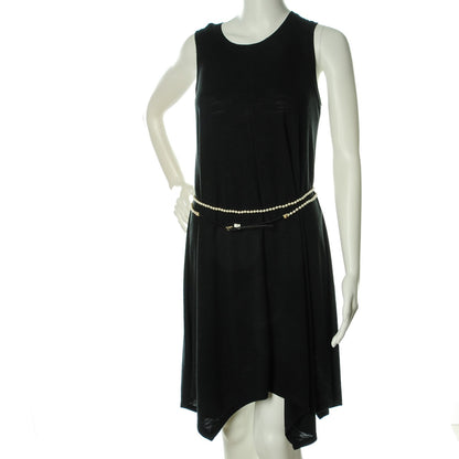 Chanel Lambskin Pearl Belt 75 30 Black 2 of 7