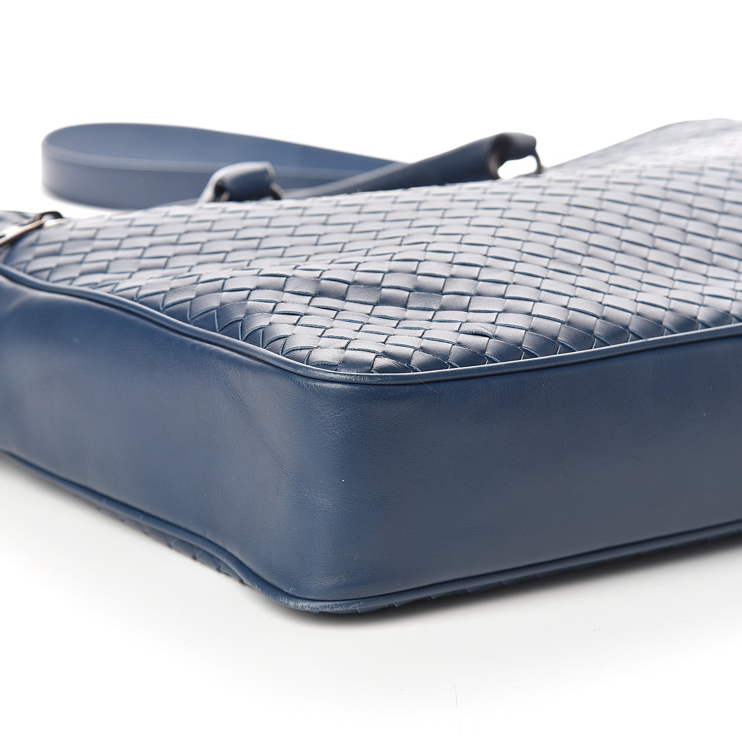 Bottega Veneta Nappa Intrecciato Briefcase Light Tour Blue 7 of 8