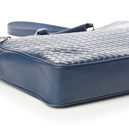 Bottega Veneta Nappa Intrecciato Briefcase Light Tour Blue 7 of 8