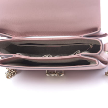 Gucci Dollar Calfskin Interlocking G Top Handle Shoulder Bag Soft Pink 5 of 10