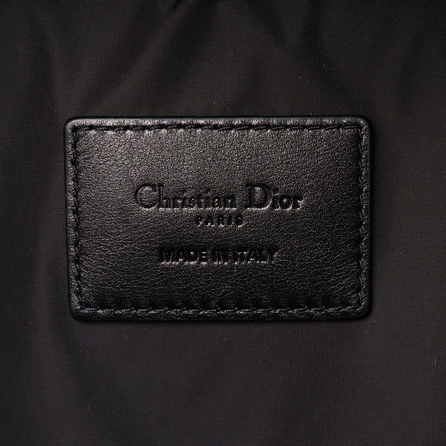 Christian Dior Oblique Diortravel Backpack Blue 5 of 9