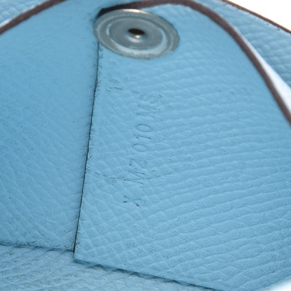 Hermes Epsom Bastia Coin Purse Bleu Zephyr 7 of 9