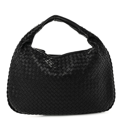 Bottega Veneta Nappa Intrecciato Medium Veneta Hobo Black 1 of 9