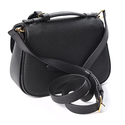 Louis Vuitton Grained Calfskin Vivienne NM Black 2 of 8