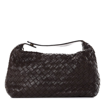 Bottega Veneta Nappa Intrecciato Large Cosmetic Case Ebano 1 of 6