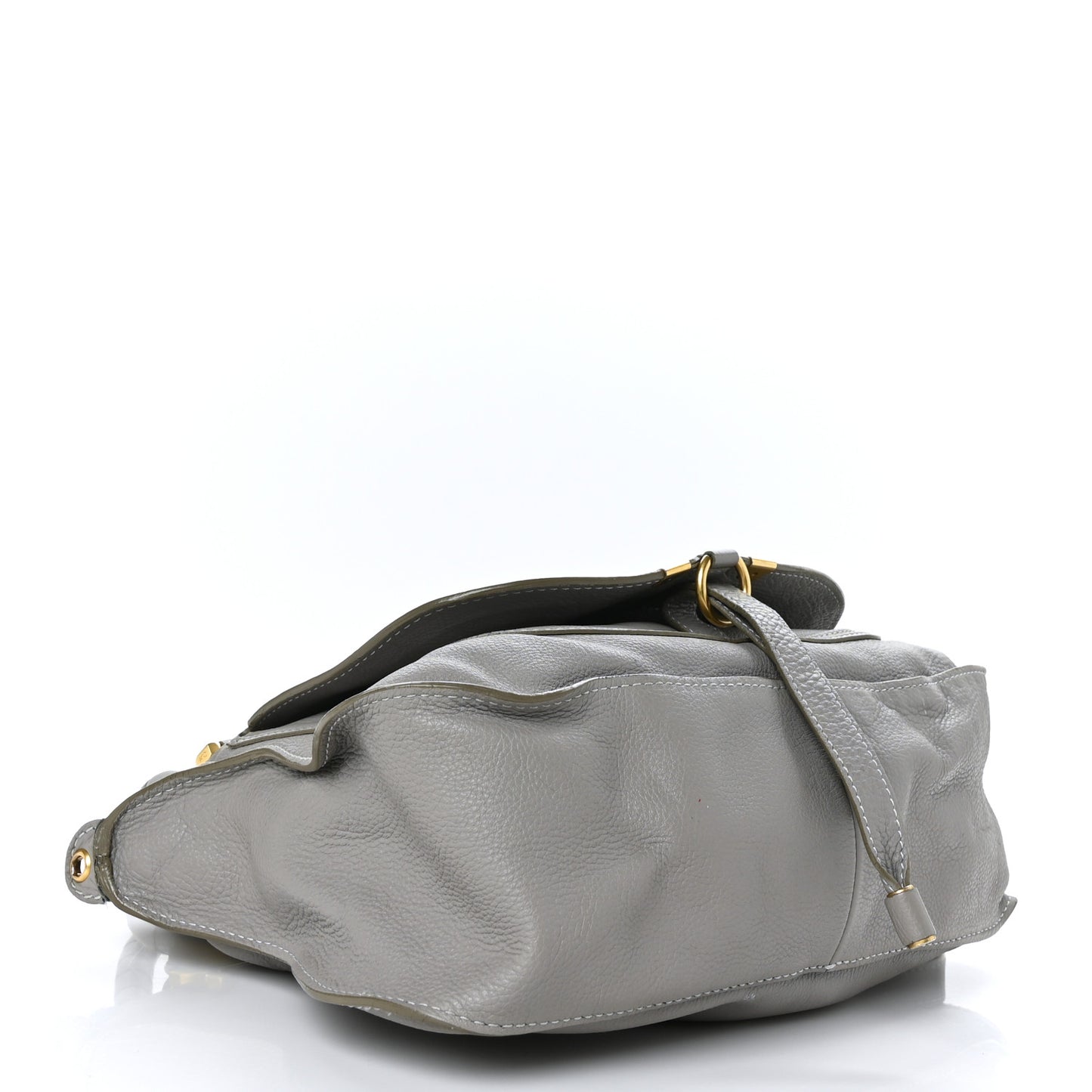 Calfskin Medium Marcie Satchel Cashmere Grey