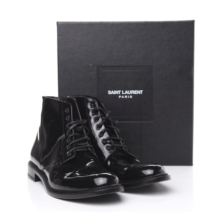 Saint Laurent Smooth Calfskin Ankle Boots 42 Black 8 of 8